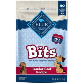 Blue Buffalo Blue Bits Soft Moist Training Treats Tender Beef Recipe