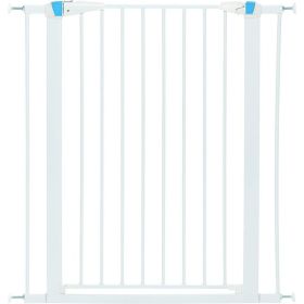 MidWest Glow in the Dark Steel Pet Gate White (Option: 39" tall)