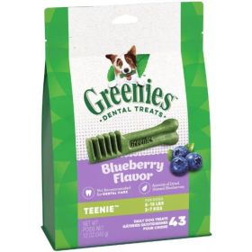 Greenies Dental Dog Treats Blueberry (Option: Teenie)