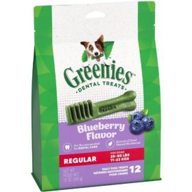 Greenies Dental Dog Treats Blueberry (Option: Regular)