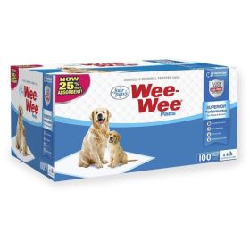 Four Paws Wee Wee Pads Original (Option: 100 Pack)