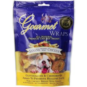 Loving Pets Gourmet Wraps (Option: Banana & Chicken)