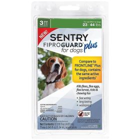 Sentry Fiproguard Plus IGR for Dogs & Puppies (Option: Medium)