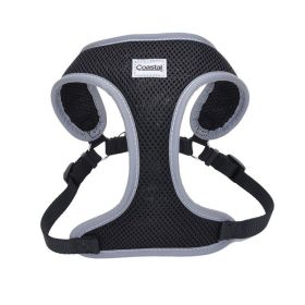 Coastal Pet Comfort Soft Reflective Wrap Adjustable Dog Harness (Option: Black - X Small)