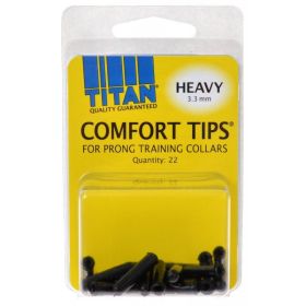 Titan Comfort Tips for Prong Training Collars (Option: Heavy)