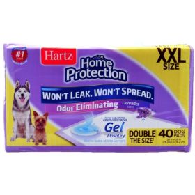 Hartz Home Protection Lavender Scent Odor Eliminating Dog Pads (Option: XX Large - 40)